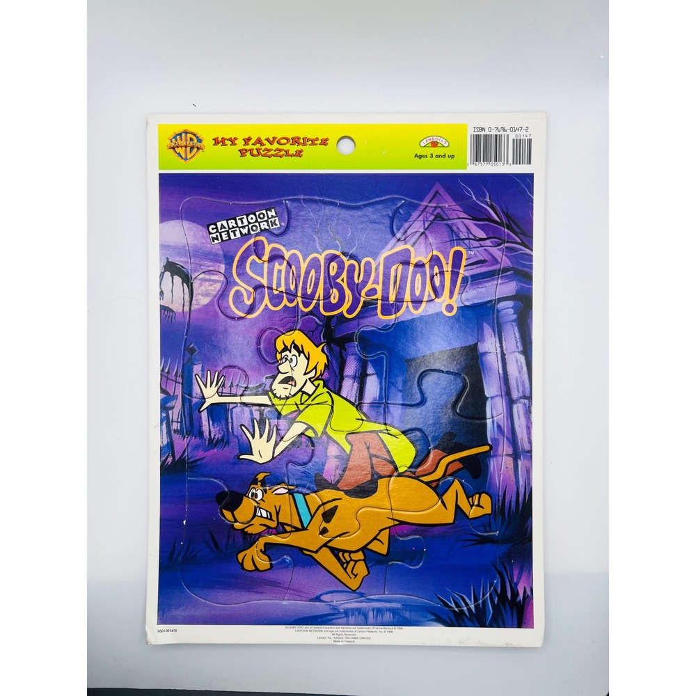 WB's Cartoon Network Scooby-Doo!‎ + Shaggy Haunted House Puzzle Landolls Y2K